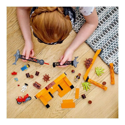 Bloques Lego City Desafío Acrobático Ataque Del Tiburón