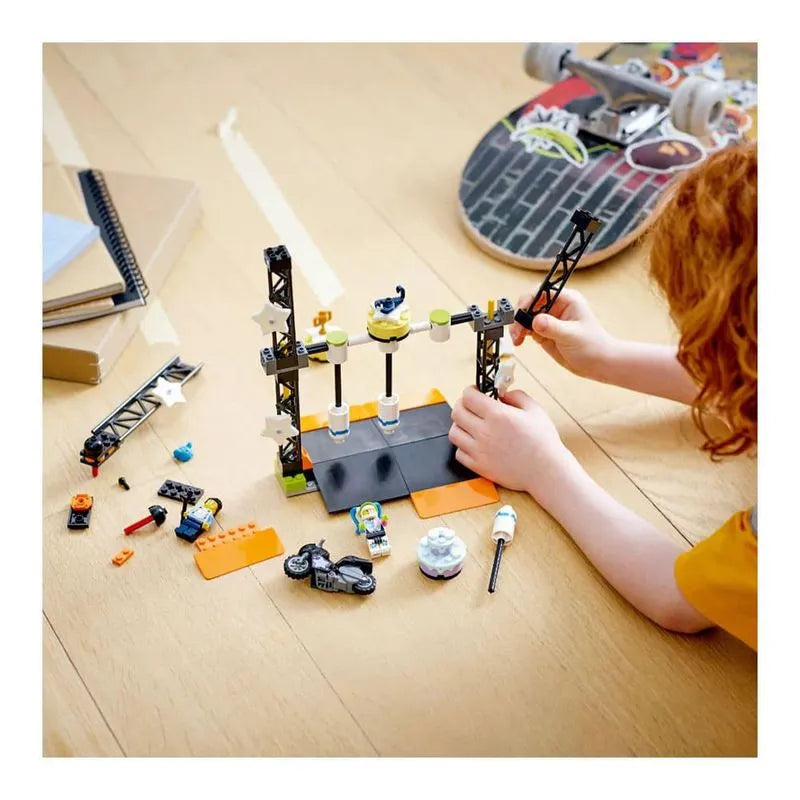 Bloques Lego City Desafío Acrobático Derribo