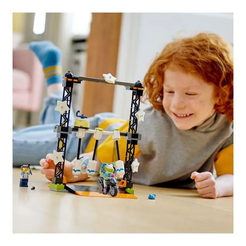 Bloques Lego City Desafío Acrobático Derribo