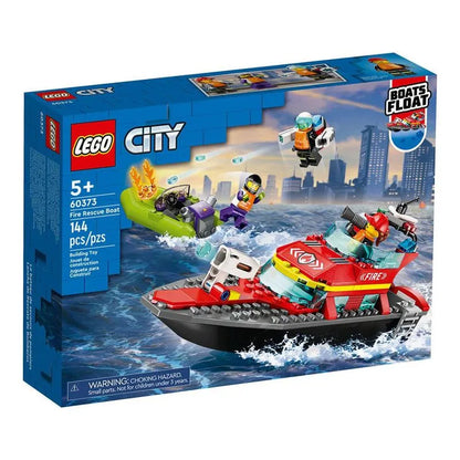 Bloques Lego City Lancha de Rescate de Bombero