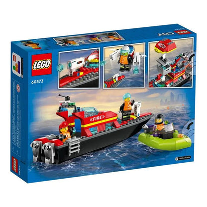 Bloques Lego City Lancha de Rescate de Bombero