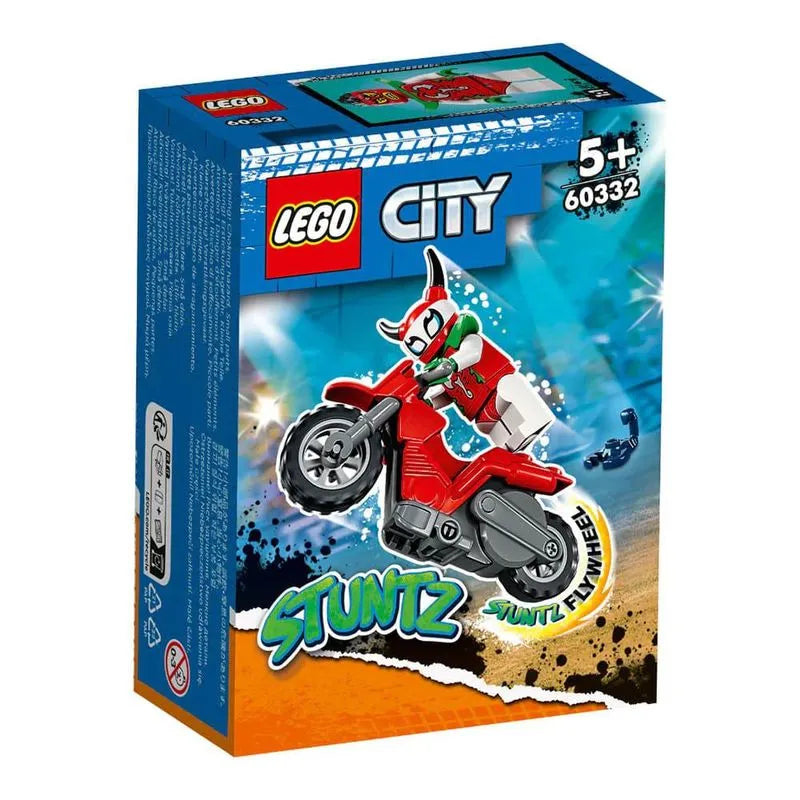 Bloques Lego City Moto Acrobática Escorpión Temerario
