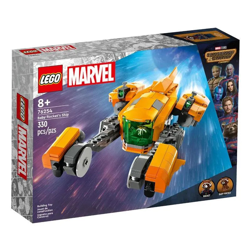 Bloques Lego Marvel Nave de Baby Rocket