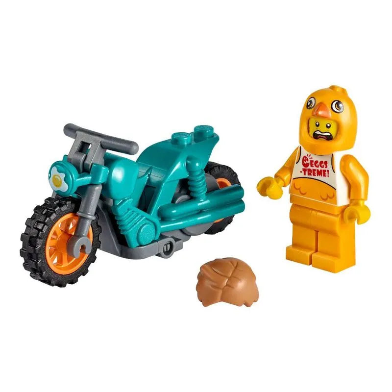 Bloques Lego Moto Acrobática: Pollo