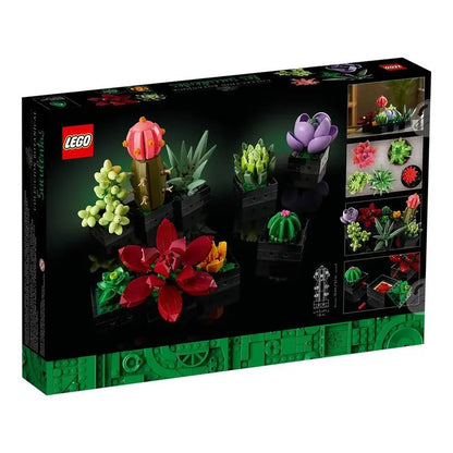 Bloques Lego Suculentas