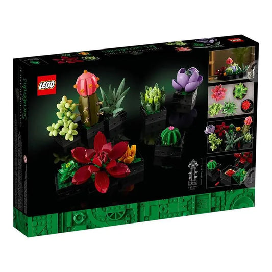 Bloques Lego Suculentas