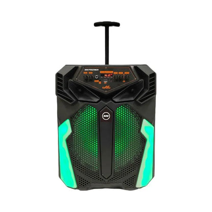 Bocina Premier 12" Recargable Con Ruedas