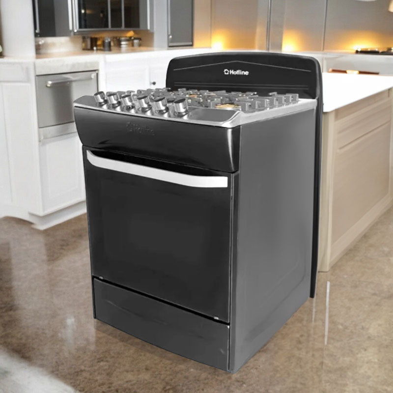 Estufa A Gas Hotline 30" / 5 Quemadores de Bronce