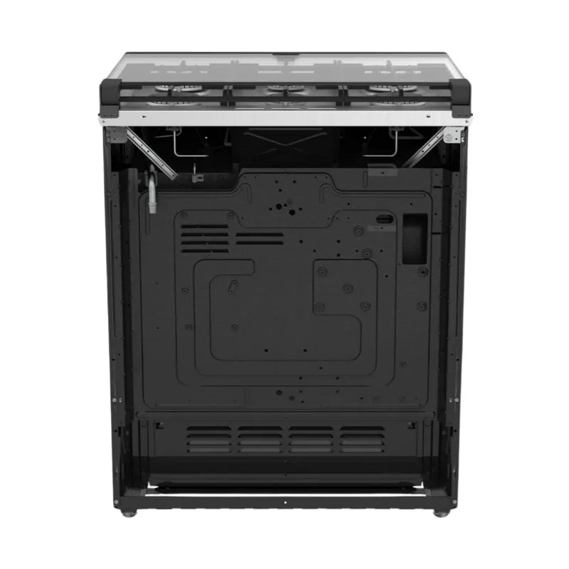 Estufa A Gas Mabe 30" / 6 Quemadores / Negra