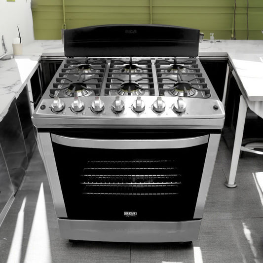Estufa A Gas RCA de 30" / Acero Inoxidable