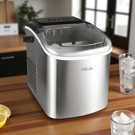 Fabricador De Hielo Drija de 12Kg / Plateado