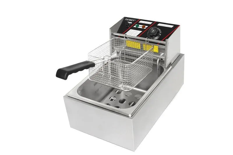 Freidora Eléctrica de Aceite Sankey 1 Cesta