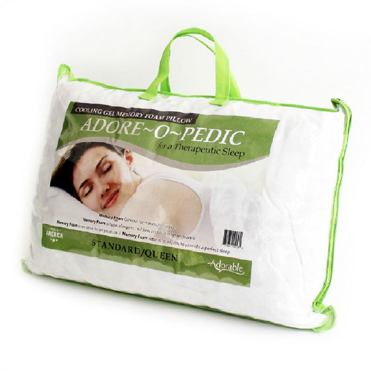 Almohada Adorable Memory Foam Con Gel Enfriante