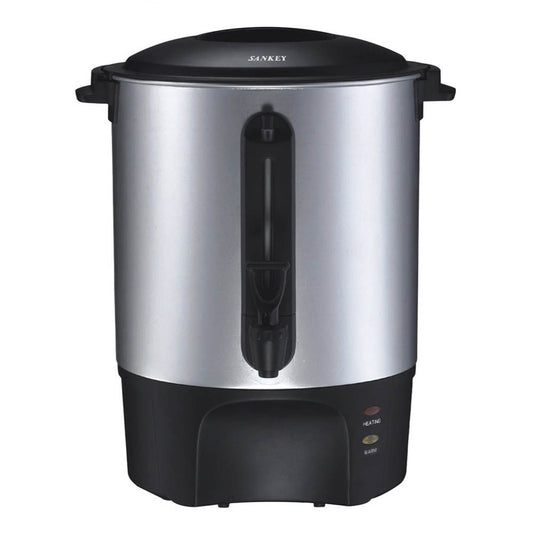 Cafetera Eléctrica Sankey 60 Tazas Acero Inoxidable