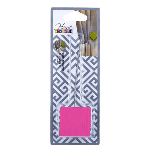 Sujetador De Cortina Home Accents Con Imán - Fucsia