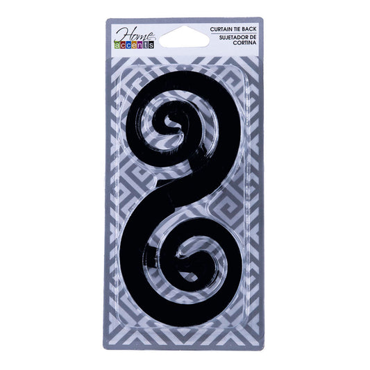 Sujetador De Cortina Home Accents Metal - Gris