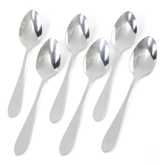 Juego De Cucharas De Acero Inoxidable 6 Piezas