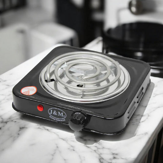 Estufa Eléctrica J&M 1 Quemador - Negro