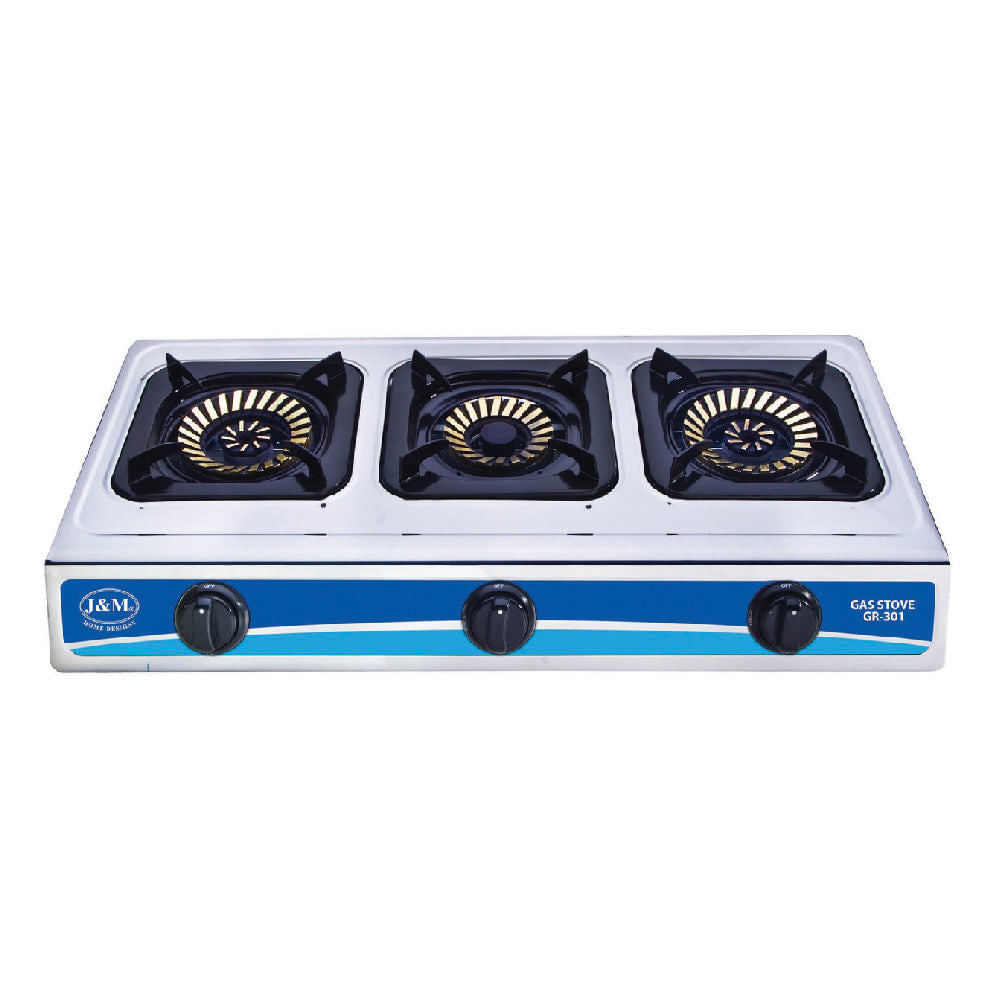 Estufa a Gas J&M 3 Quemadores