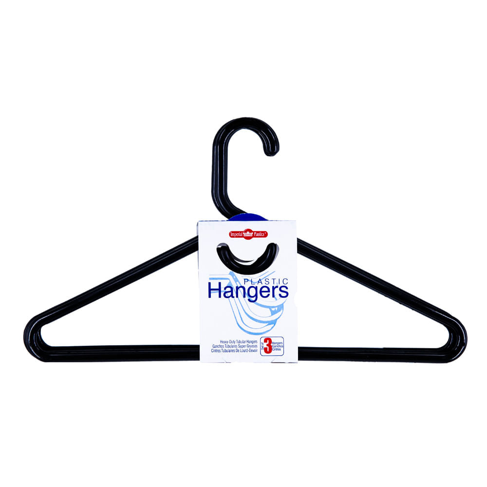 Ganchos De Plástico Para Ropa De Adulto 3 piezas - Surtido