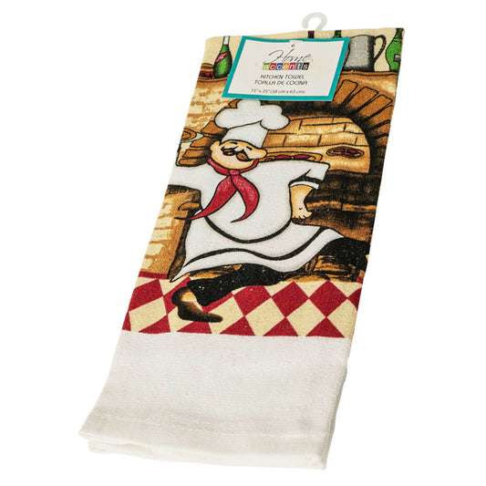 Toalla De Cocina Estampado Chef