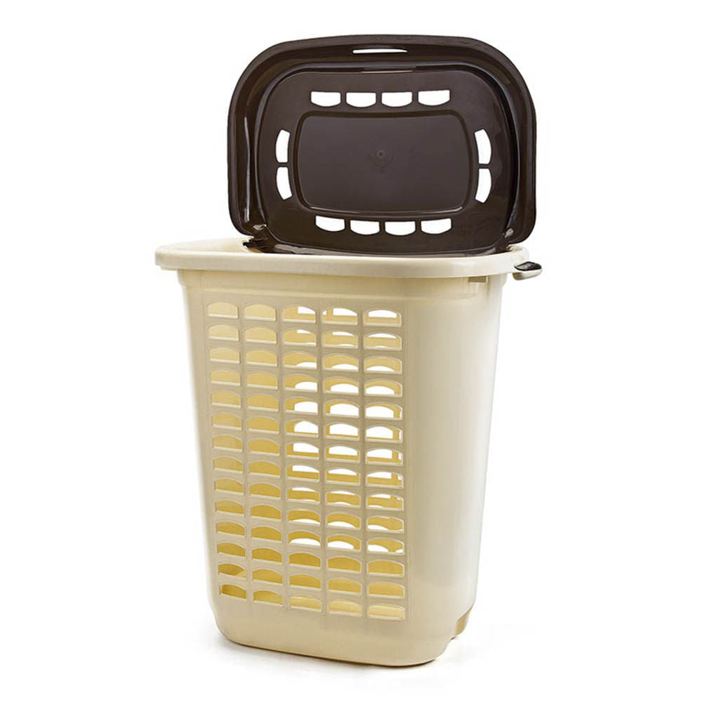 Canasta Para Ropa Polinplast Con Tapa