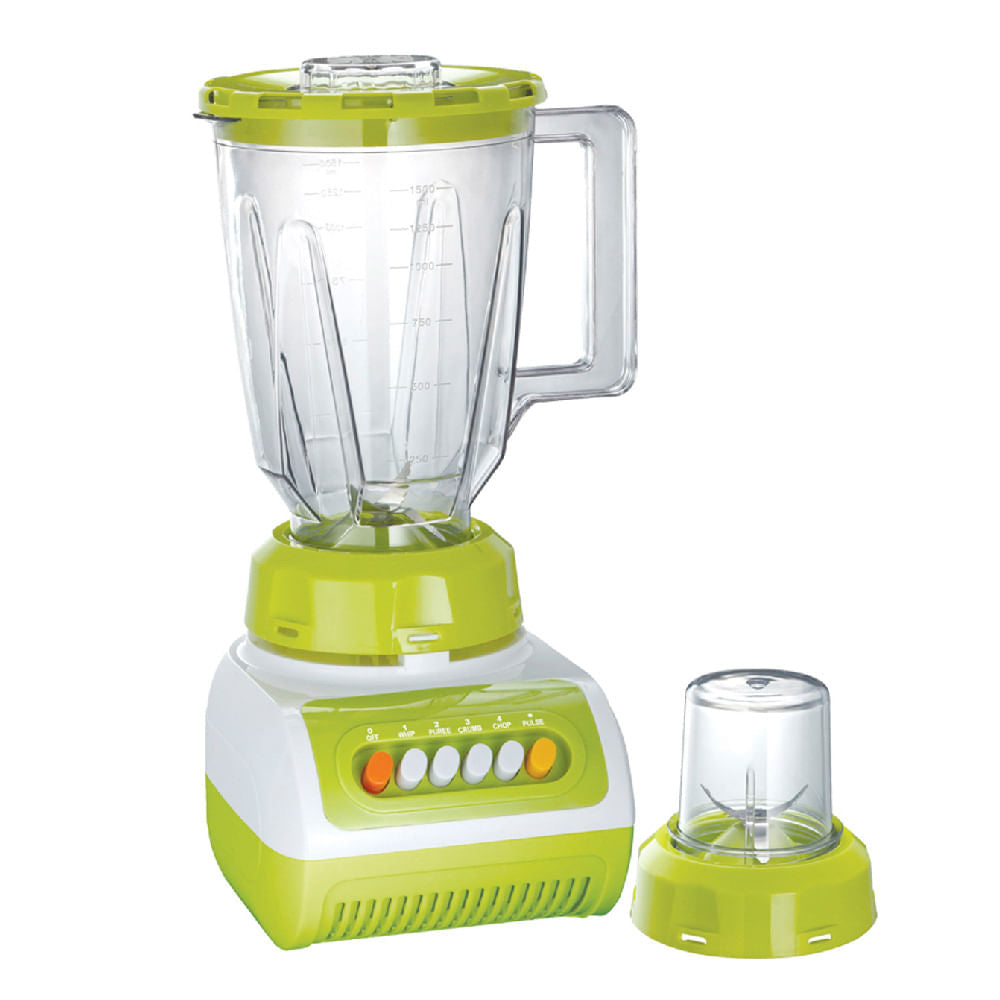 Licuadora Premier 2 En 1 Jarra Plástica