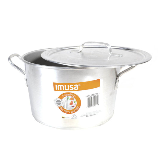 Olla de Aluminio Imusa con Tapa 3.5 L
