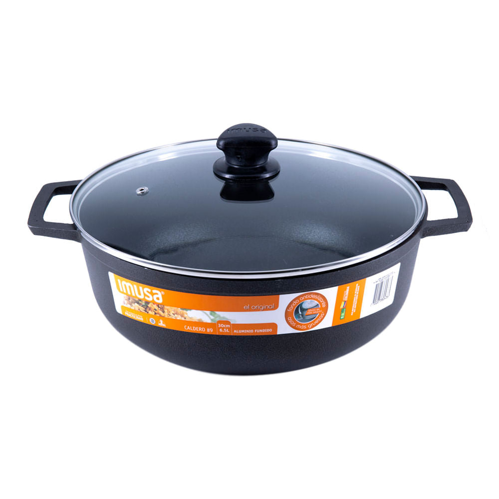 Paila Imusa De Aluminio Con Tapa