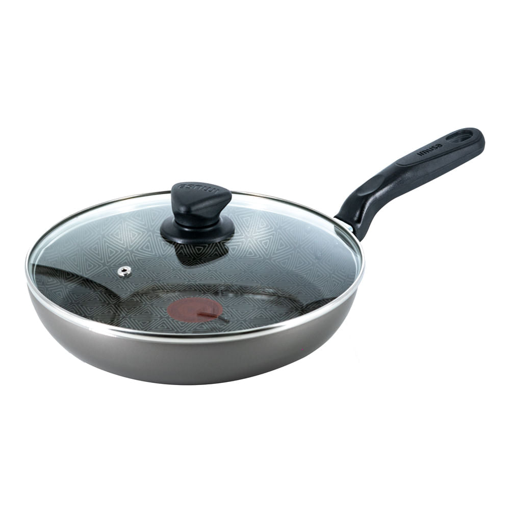 Sartén Talent Imusa Antiadherente Con Tapa de 26 cm