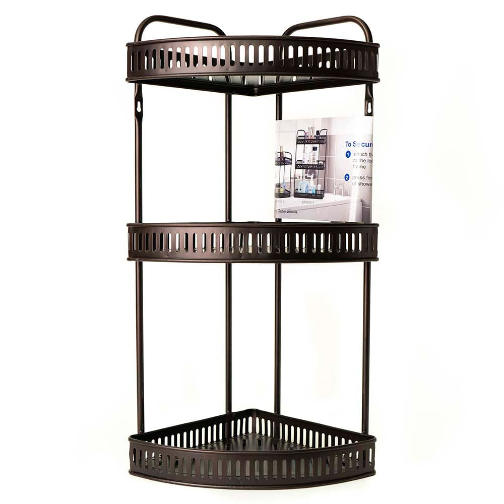 Organizador De Baño de Metal 3 Niveles