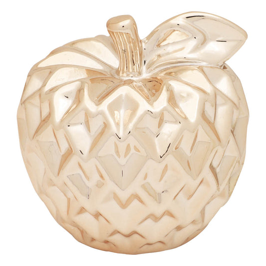 Adorno De Manzana Home Elegance De Cerámica