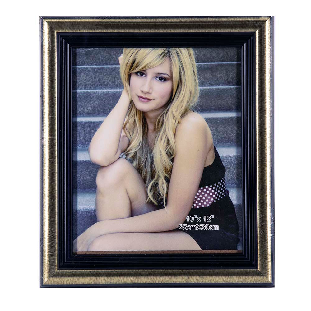 Porta Retrato Color Negro Dorado