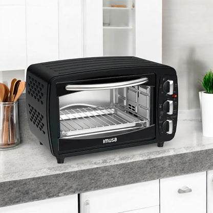 Horno-Tostador Imusa 5 En 1 / Negro