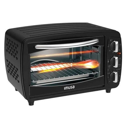 Horno-Tostador Imusa 5 En 1 / Negro