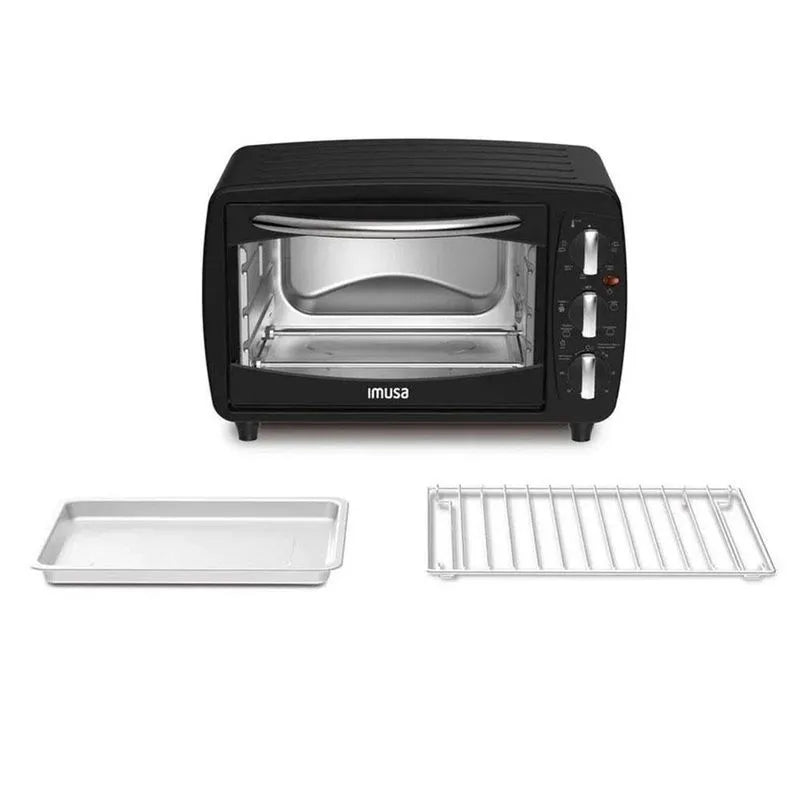 Horno-Tostador Imusa 5 En 1 / Negro