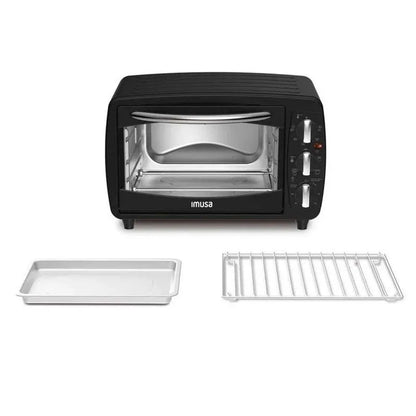 Horno-Tostador Imusa 5 En 1 / Negro
