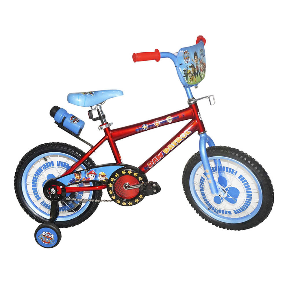 Bicicleta Para Niño Paw Patrol 16"