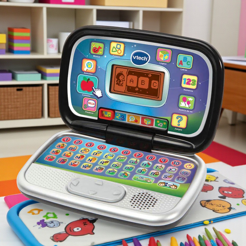 VTech Play Smart Preschool Laptop – Juguete Educativo Interactivo