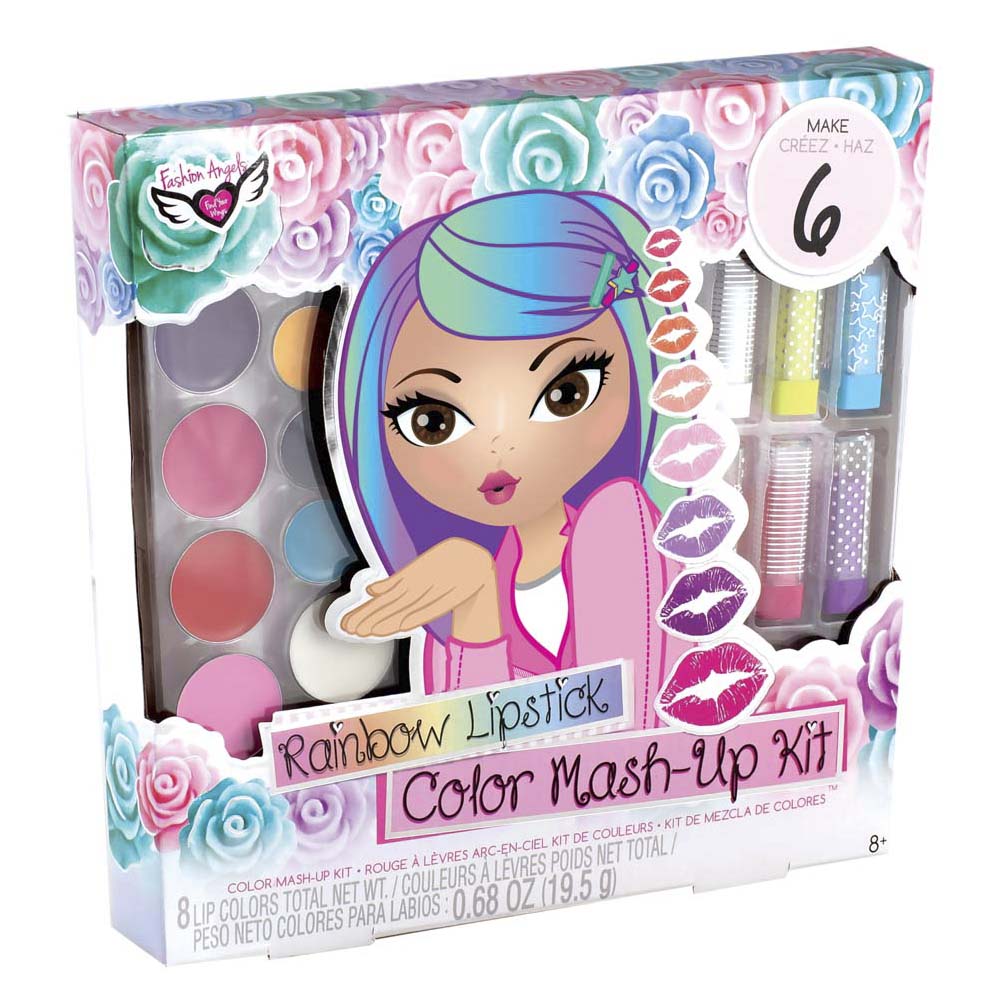 Lipstick Mezclador Fashion Angels Labios De Arcoiris