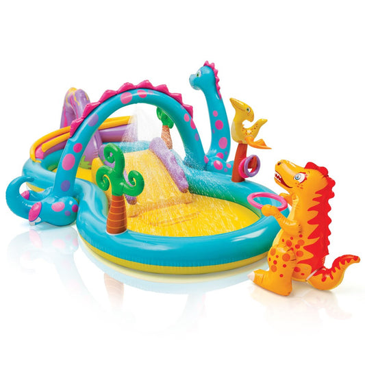 Centro De Juegos Inflable Intex Dinoland 131" x 90" x 40"