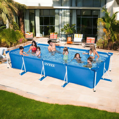 Piscina Intex Rectangular Marco Metálico 2.6 m x 1.6 m