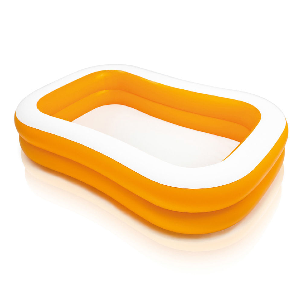 Piscina Familiar Intex Mandarina Rectangular 90" x 58" x 18"