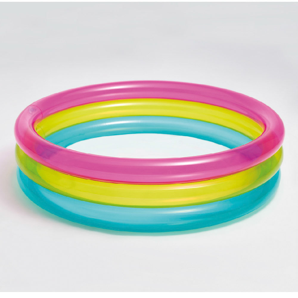 Piscina De Bebé Intex Arcoiris 86 cm x 25 cm