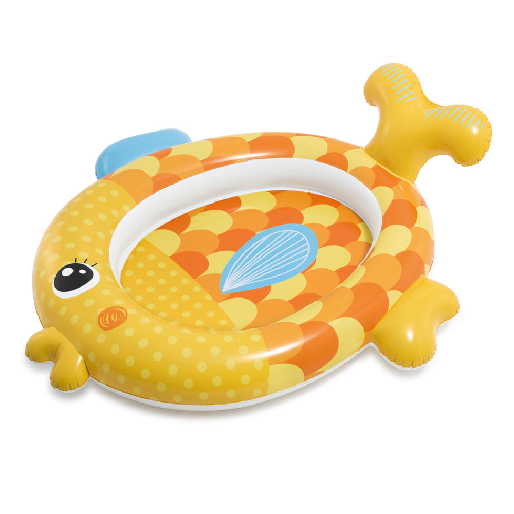 Piscina Bebé Intex Goldfish Friendly 1.4 m x 1.24 m x 0.34 m