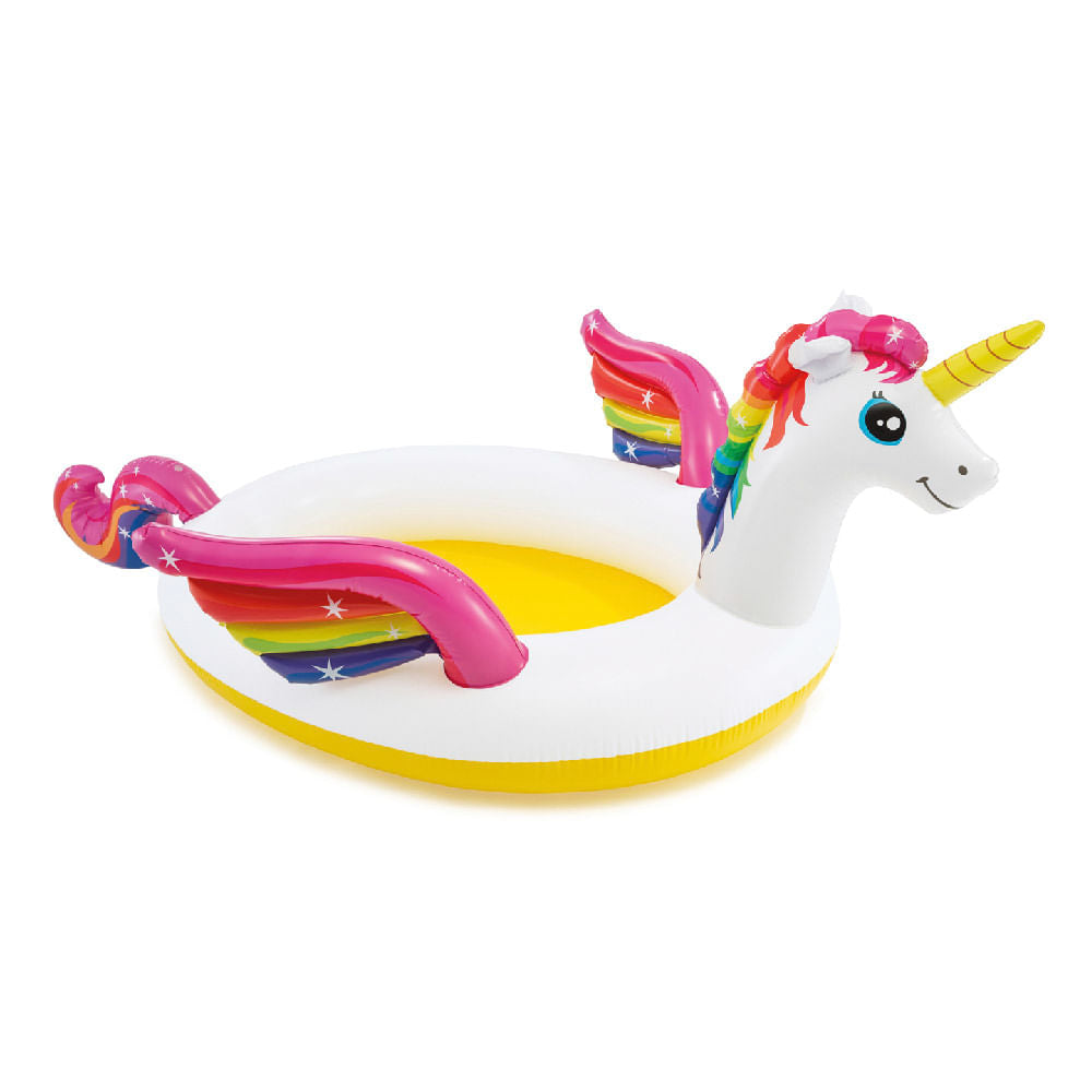 Piscina Inflable Intex Unicornio 107" x 76" x 41"