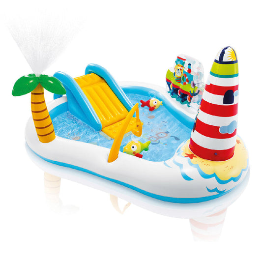 Centro De Juegos Acuático Intex Fishing Fun 218 cm x 188 cm x 99 cm