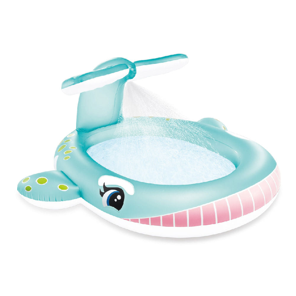 Piscina Inflable Intex Ballena Azul 79" x 77" x 36"