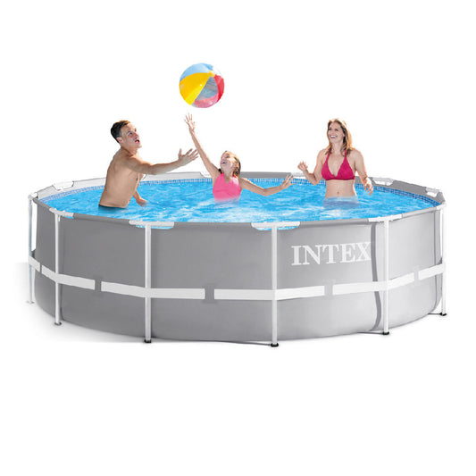 Piscina Metal Intex Prism Frame Pool 12" x 30"
