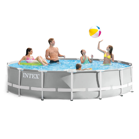 Piscina Intex Marco De Metal Prisma 15' x 42"